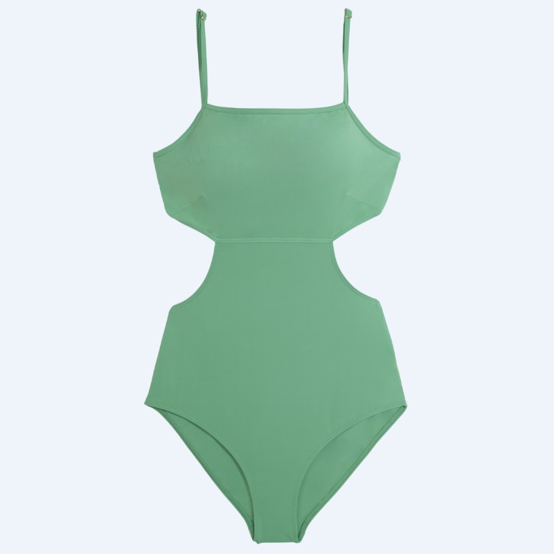 Viva one-piece in Matcha green